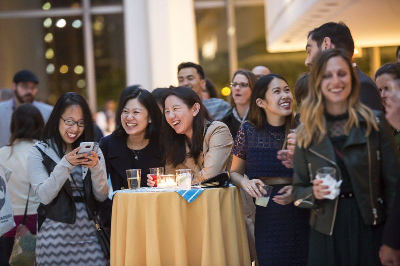 Audience at NY Philharmonic Special Event with music performances